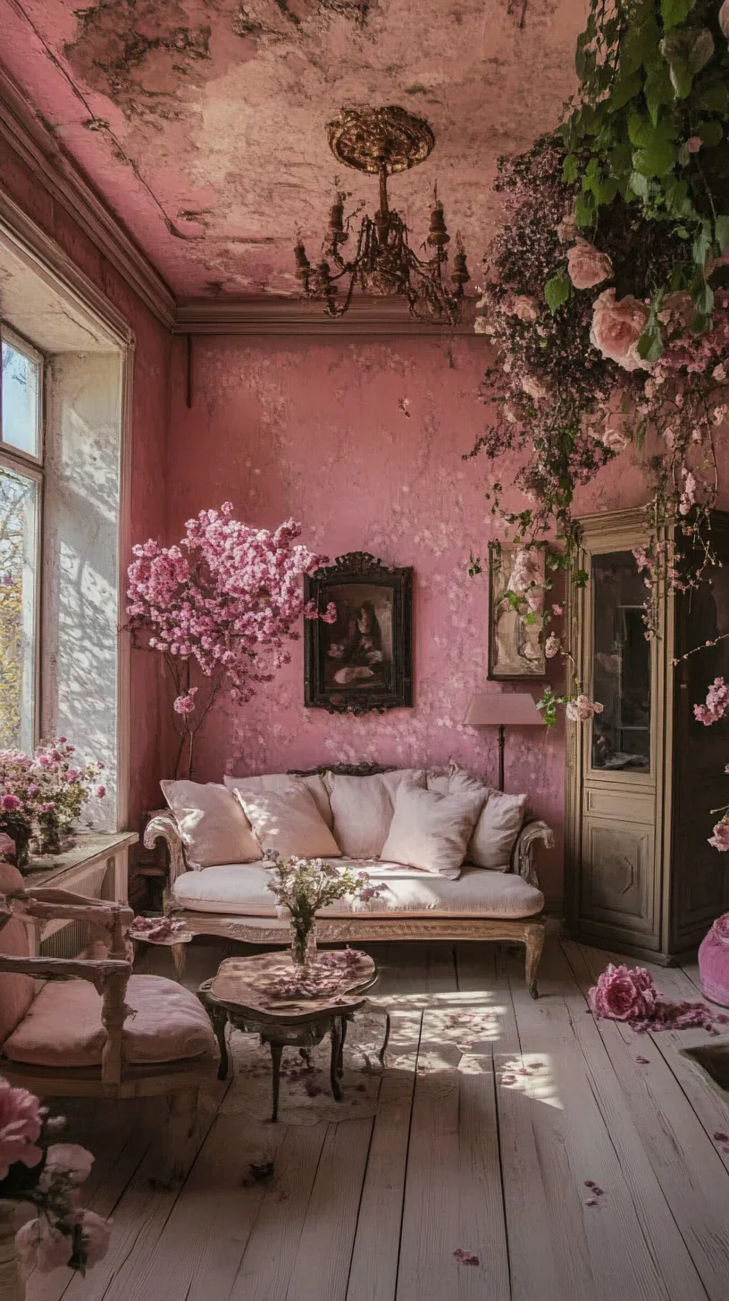 Embrace Romantic Elegance: Transform Your Space with Vintage Charm and Floral Whimsy