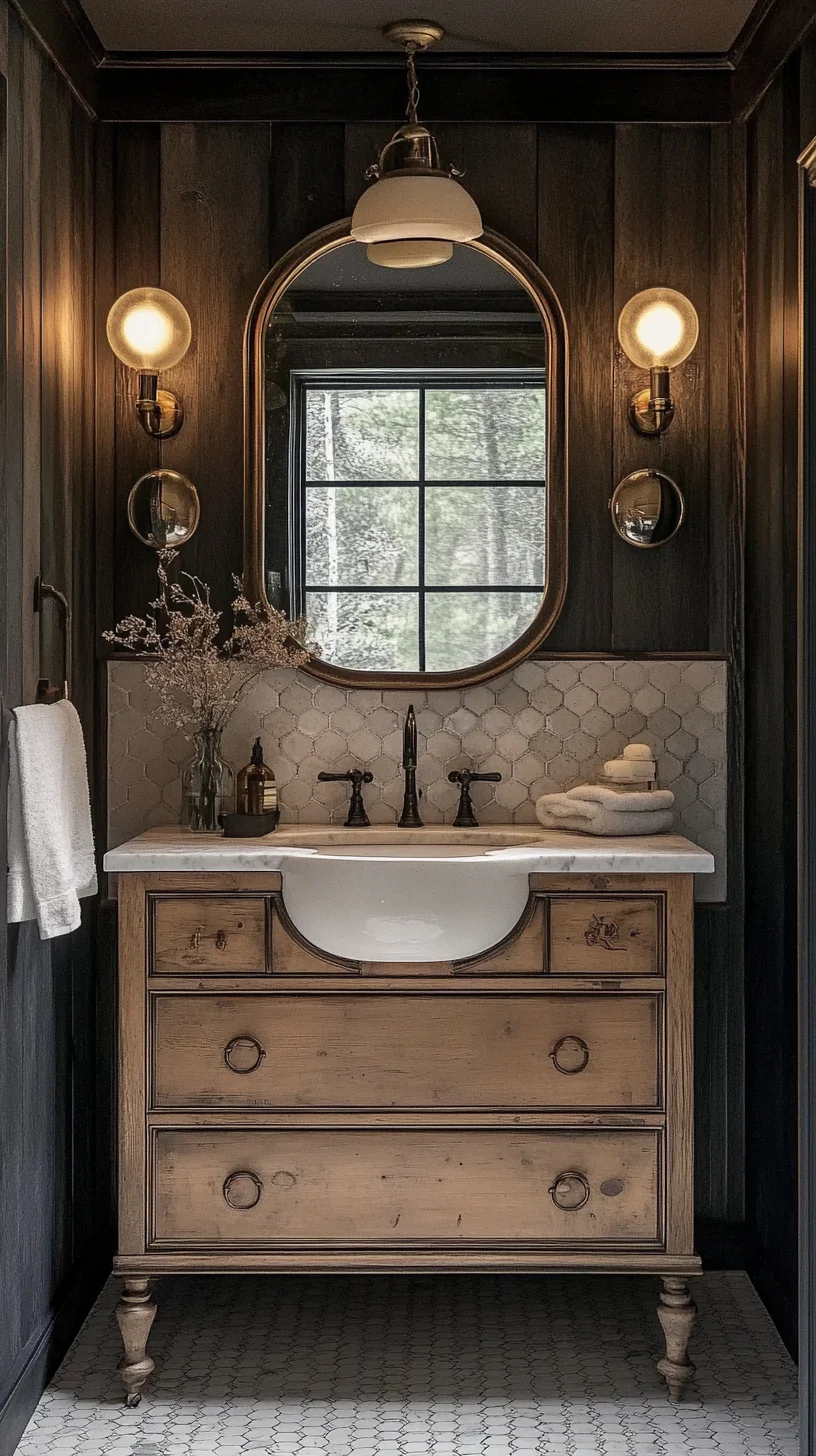 Embrace Rustic Elegance: Transform Your Bathroom with Timeless Charm