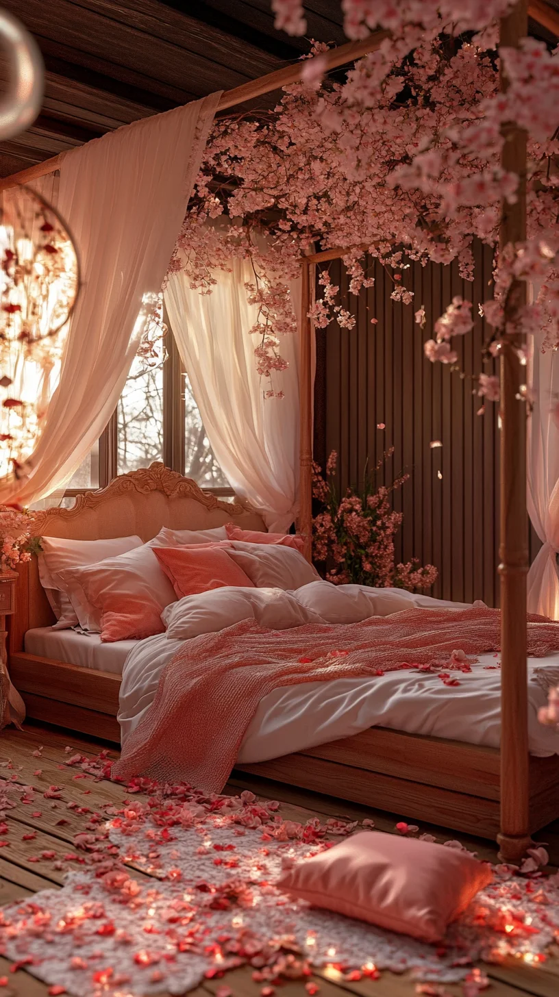 Embrace Serenity: Create a Dreamy Cherry Blossom Retreat in Your Bedroom