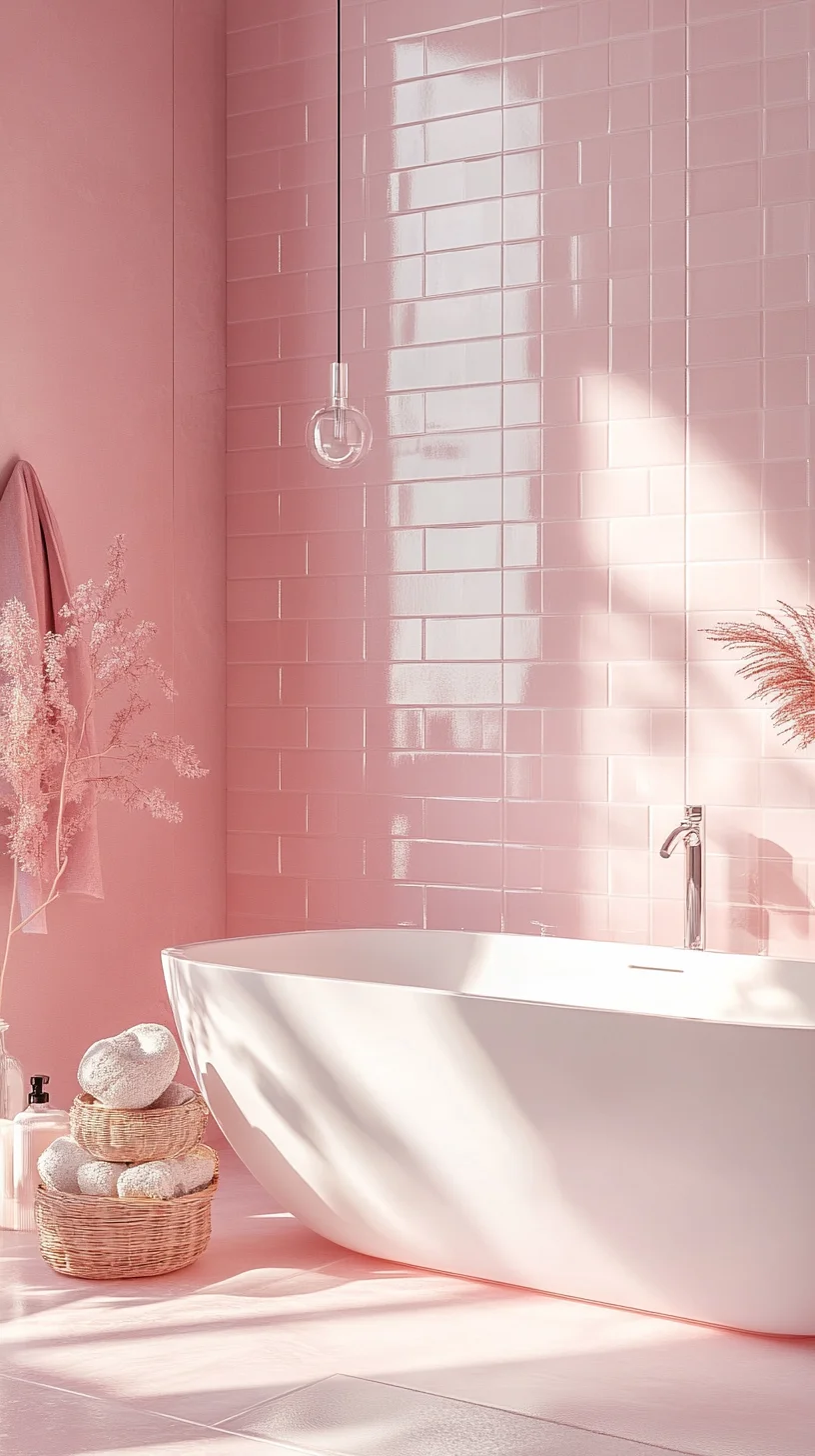 Embrace Serenity: The Allure of a Blush Pink Bathroom Retreat