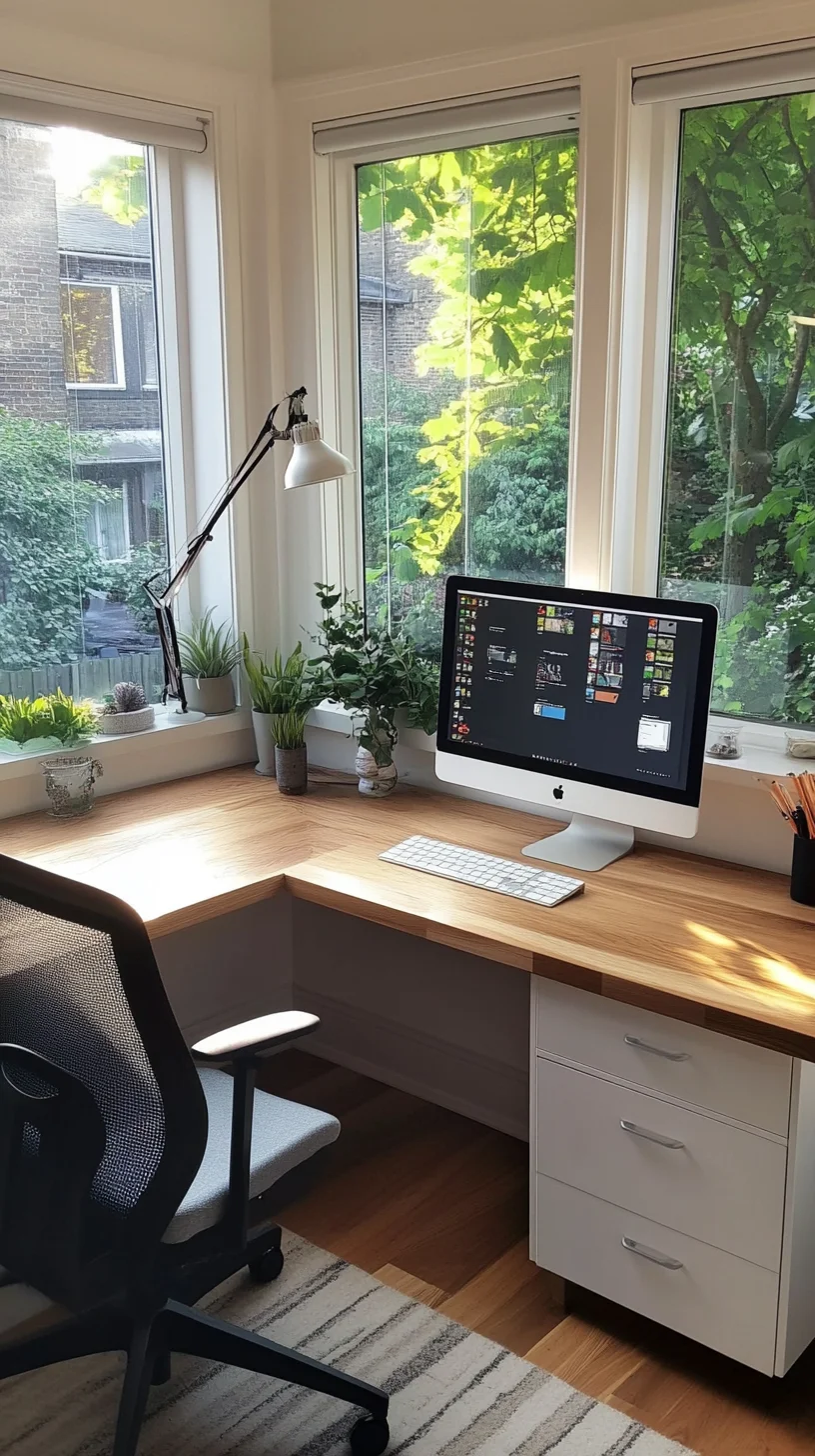 Embrace Serenity: The Perfect Home Office Oasis for Productivity and Relaxation