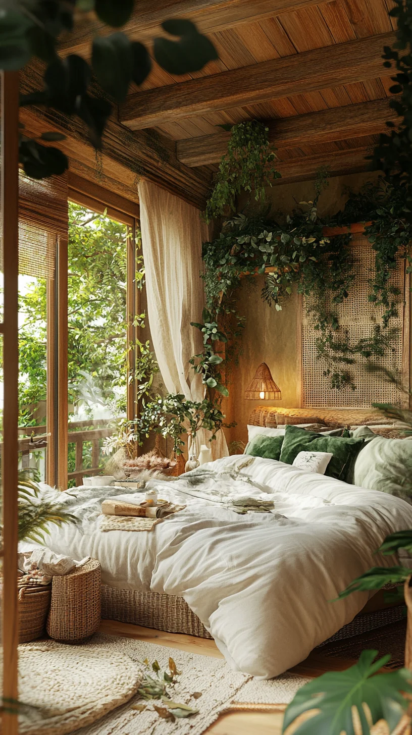 Embrace Serenity: Transform Your Bedroom into a Lush Green Retreat