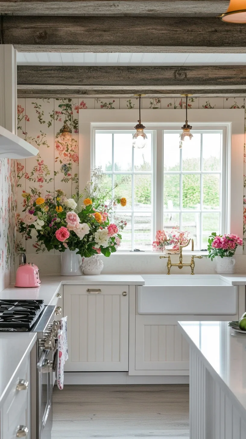 Embrace the Bloom: Creating a Floral-Inspired Kitchen Oasis