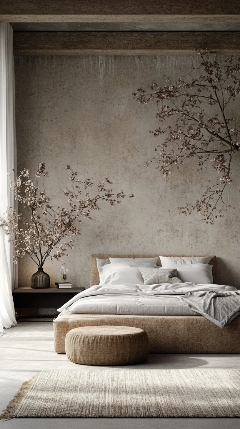 Embrace Tranquility: Discover the Serenity of Earthy Minimalist Bedroom Design