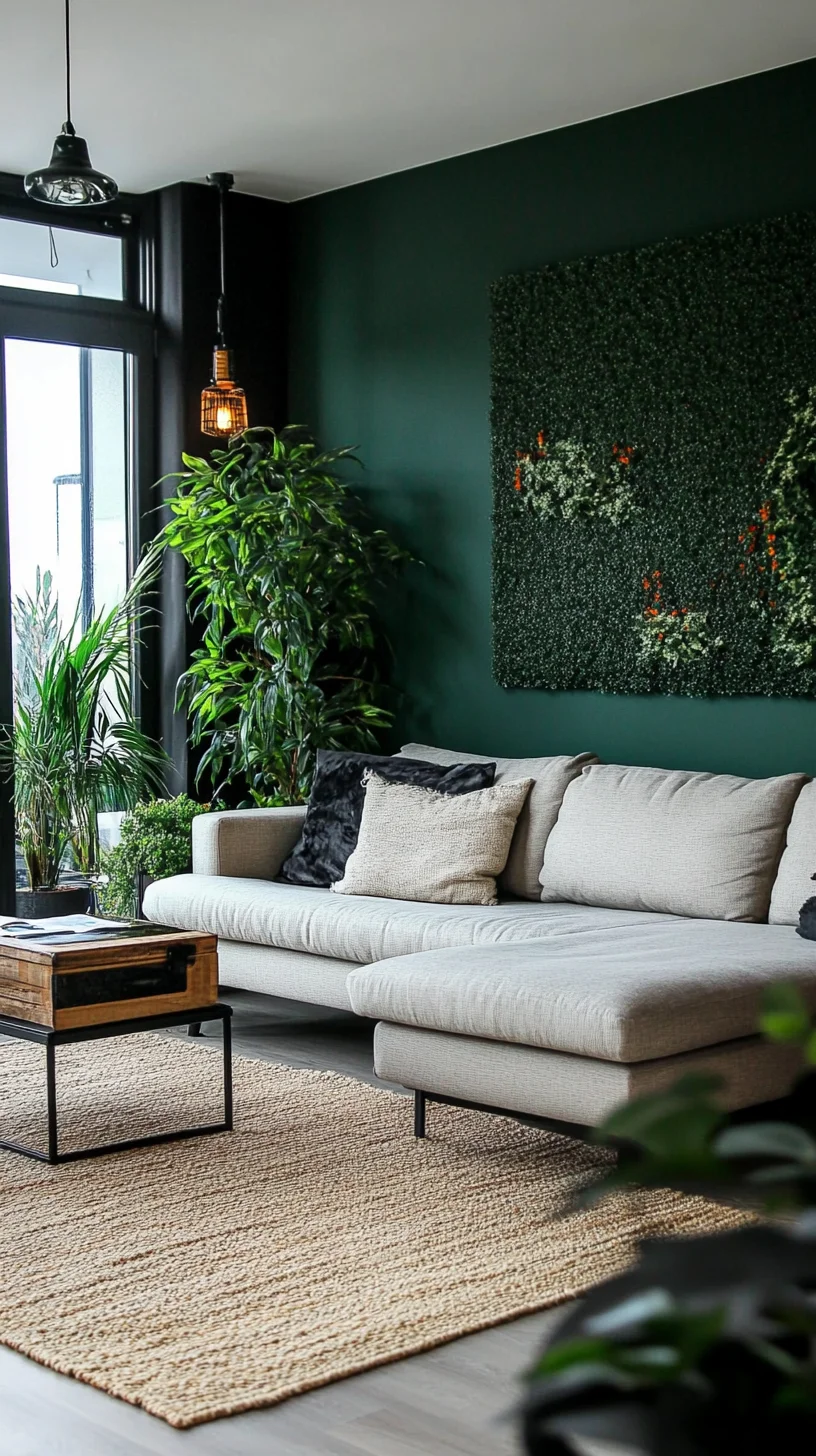 Embrace Tranquility: Transform Your Space with Lush Greenery and Cozy Textures