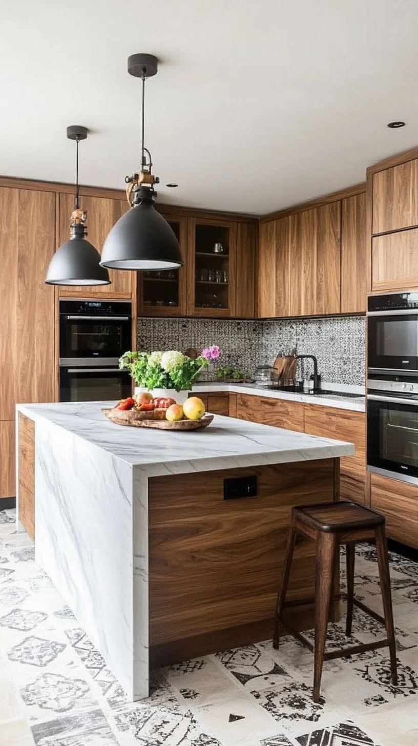 Embrace Warmth and Elegance with a Modern Rustic Kitchen Design