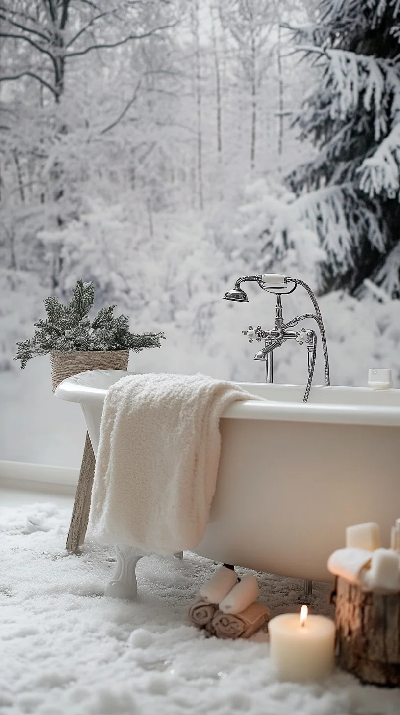 Embrace Winter Bliss: Cozy Spa Retreat Ideas for Your Bathroom