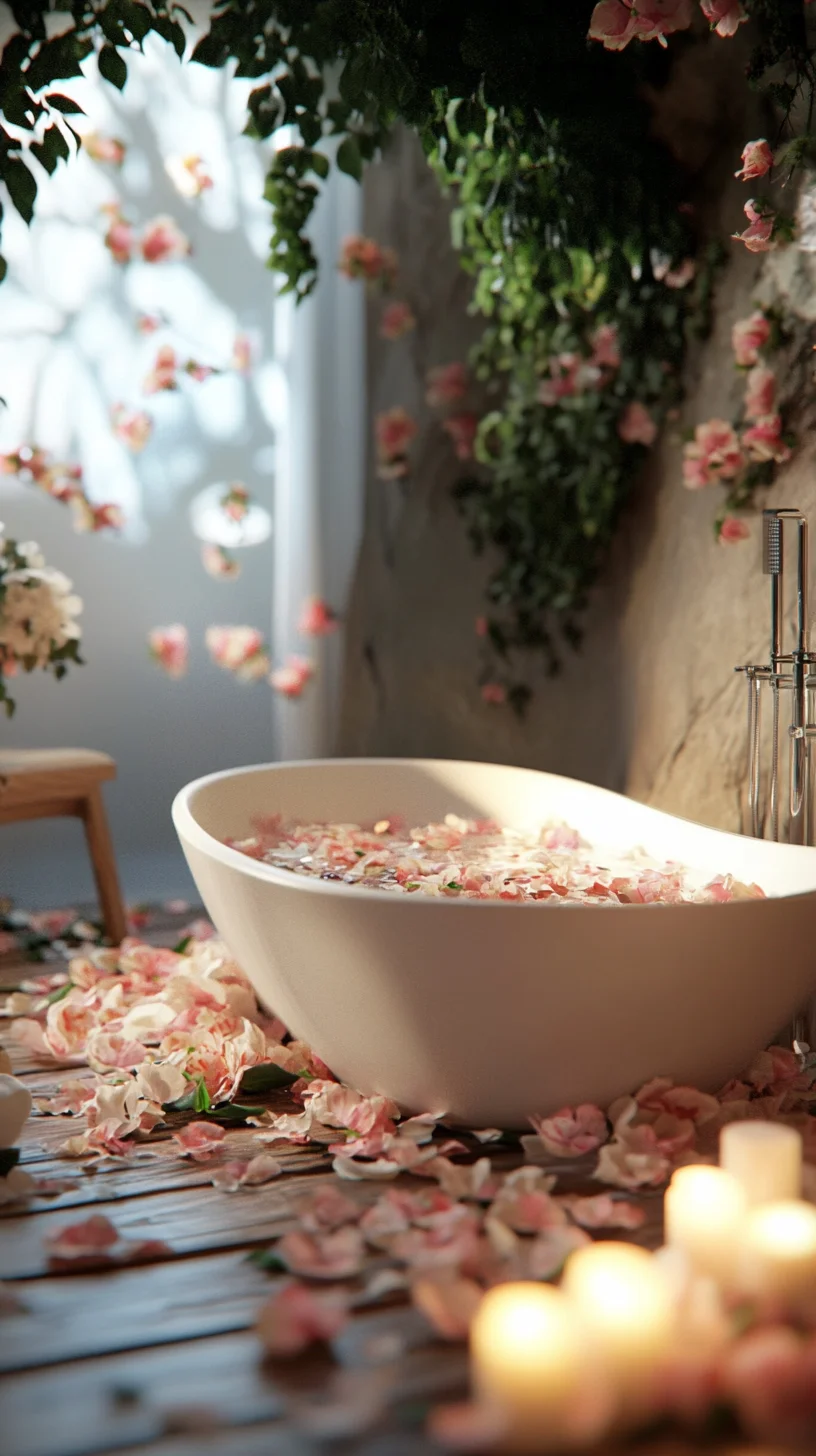 Indulge in a Floral Oasis: Transform Your Bathroom into a Relaxing Retreat