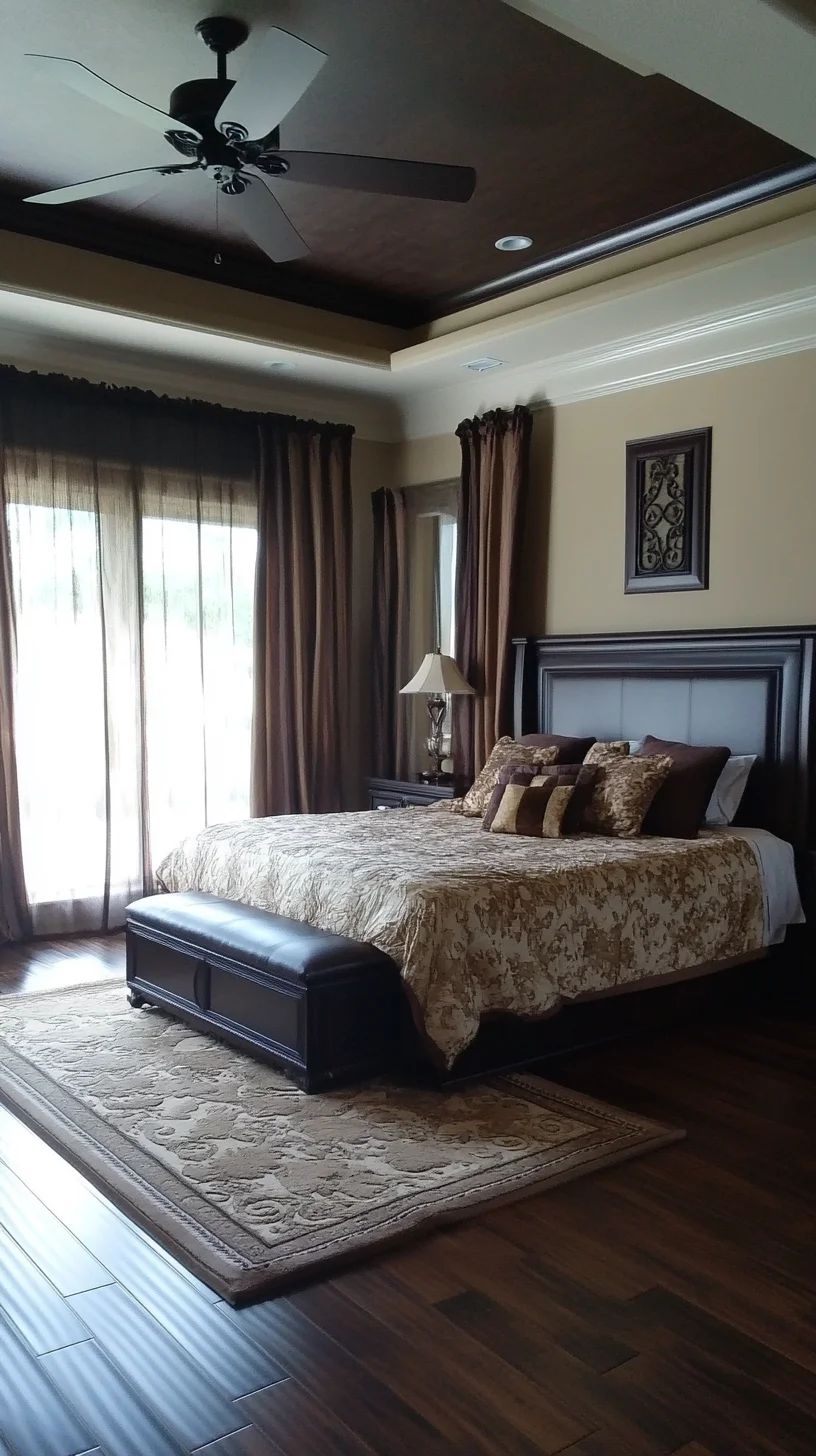 Luxurious Brown Tones: Transform Your Bedroom into a Cozy Sanctuary