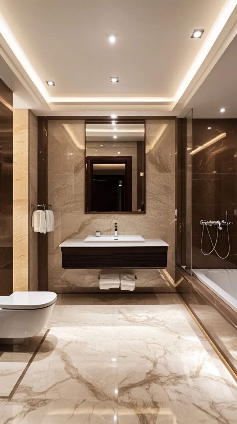 Luxurious Marble Elegance: Transform Your Bathroom into a Spa Retreat