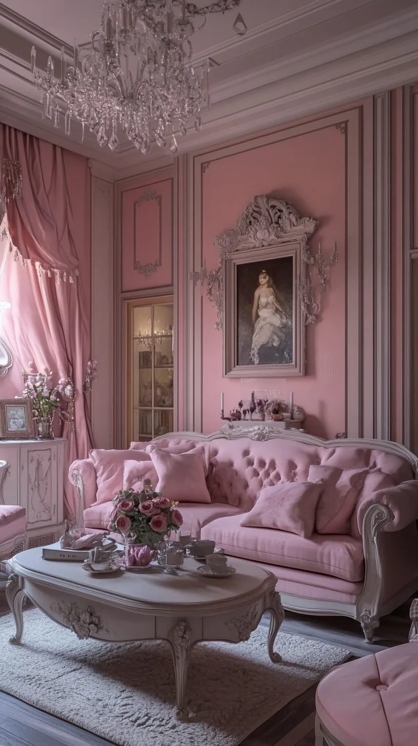 Luxurious Pink Elegance: Transform Your Space with Timeless Romance