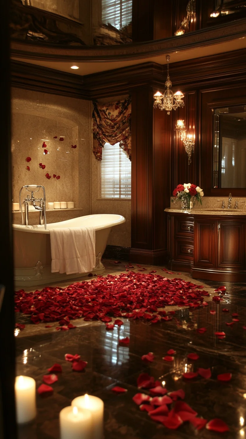 Luxurious Spa Oasis: Transform Your Bathroom into a Romantic Retreat