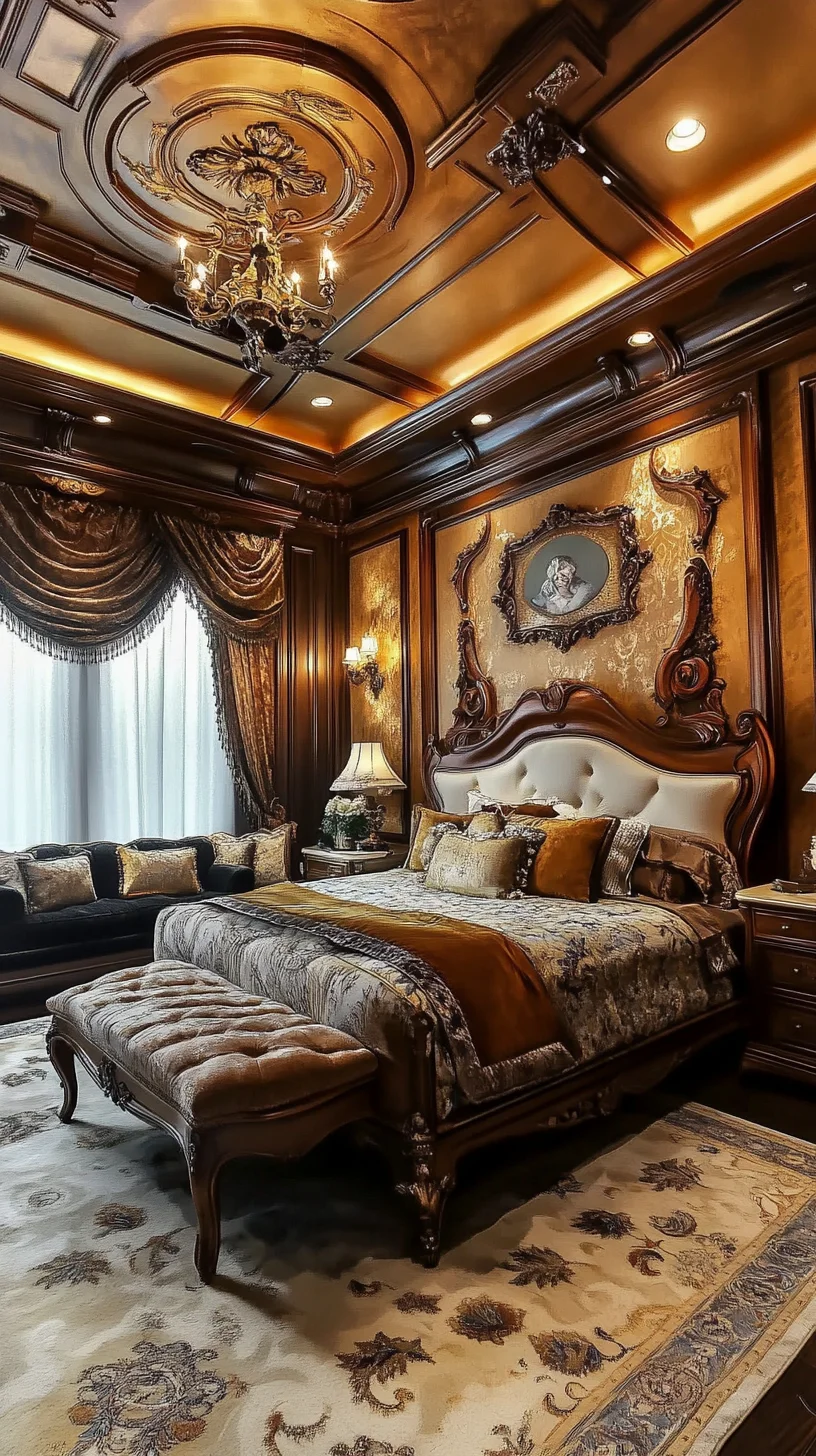 Luxurious Vintage Elegance: Transform Your Bedroom into a Timeless Retreat