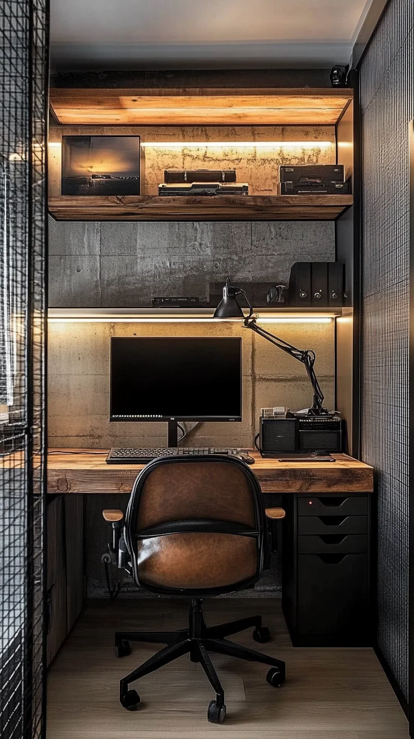 Modern Industrial Workspace: Where Function Meets Aesthetic Appeal