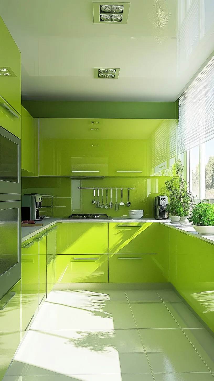 Refresh Your Space with Lively Lime: The Ultimate Kitchen Style for Vibrant Living