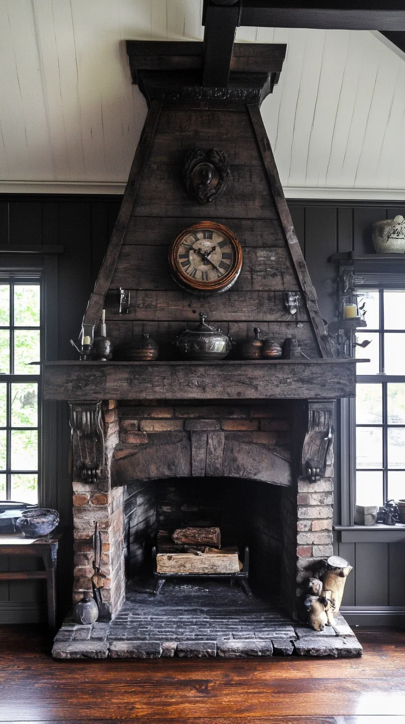 Rustic Charm: Elevate Your Space with a Stunning Stone Fireplace