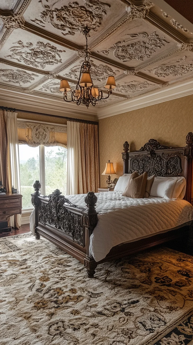 Timeless Elegance: Embrace Opulence with Classic Ornate Bedroom Décor