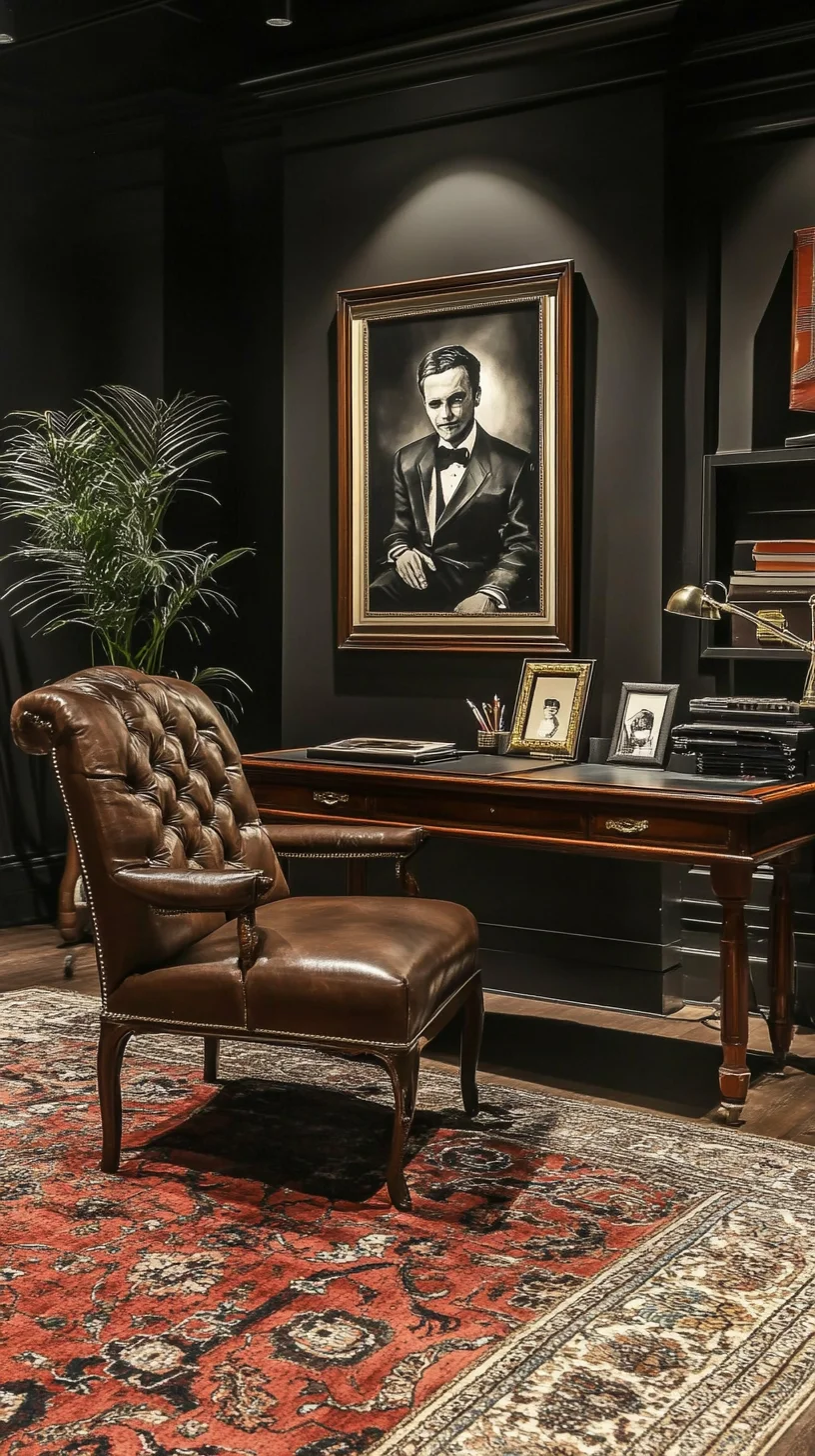 Timeless Elegance: Embrace the Classic Charm of a Vintage-Inspired Home Office