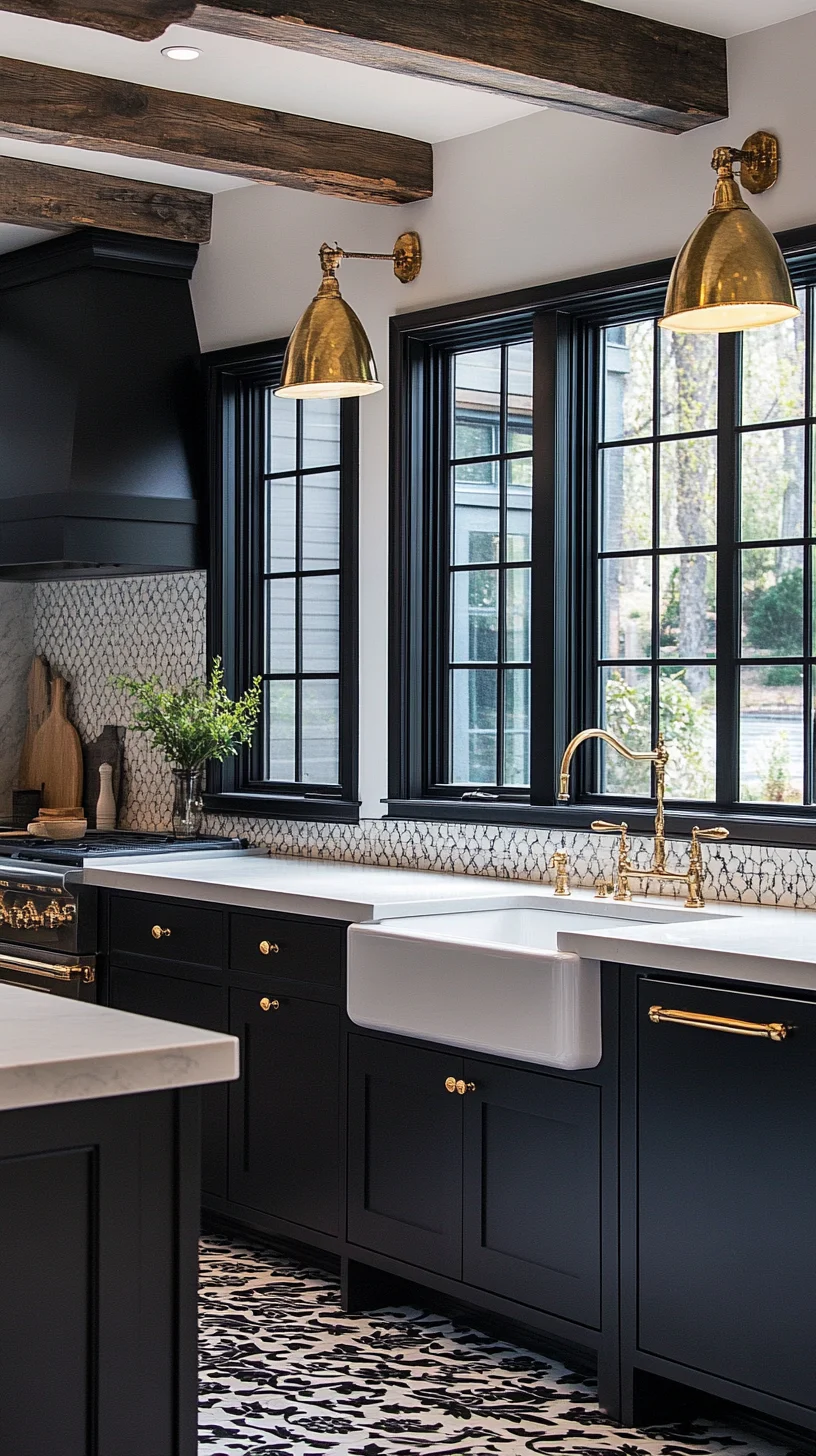 Timeless Elegance: The Allure of Sophisticated Black Kitchen Design