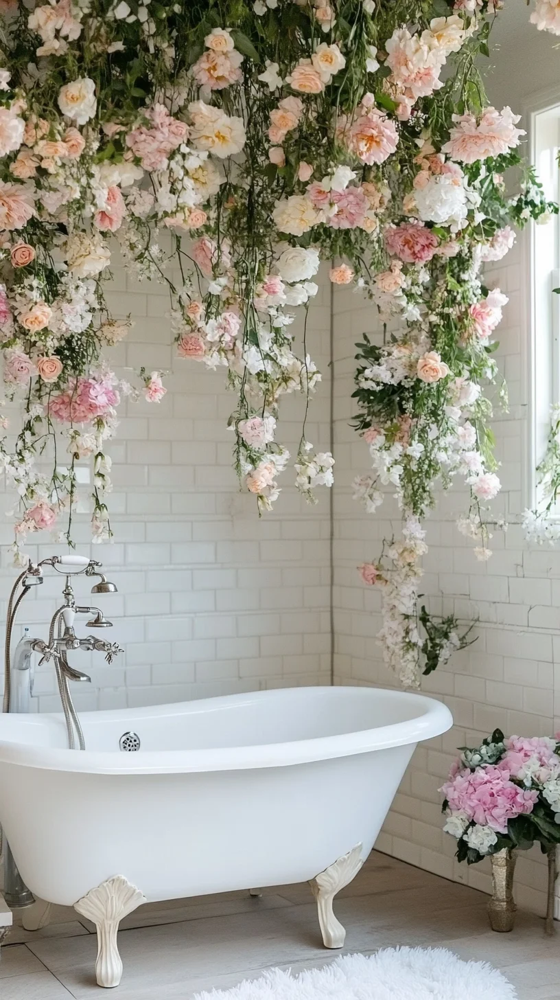 Transform Your Bath into a Blooming Oasis with Floral Elegance