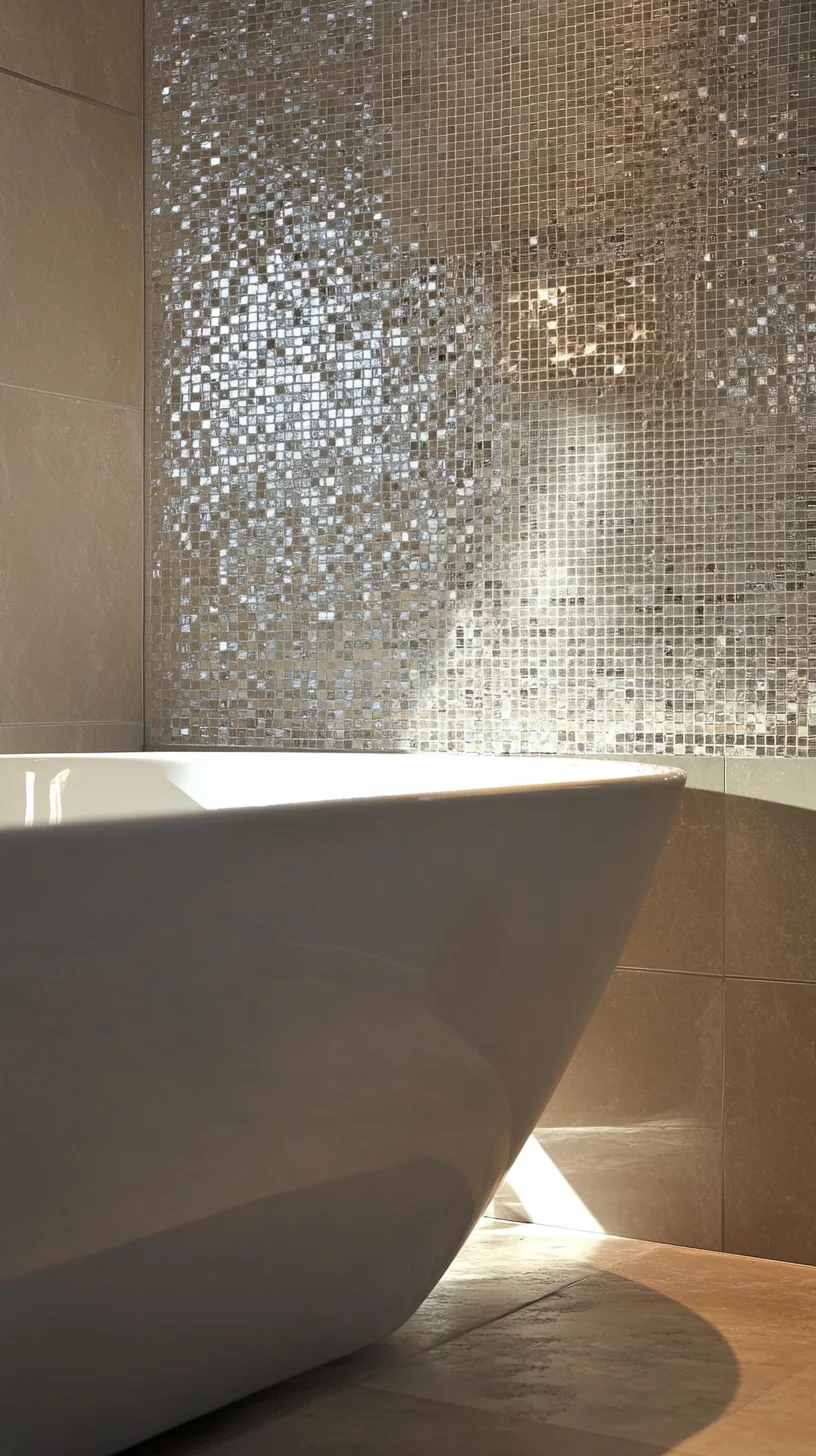 Transform Your Bath Space: The Allure of Elegant Mosaic Tile Accents