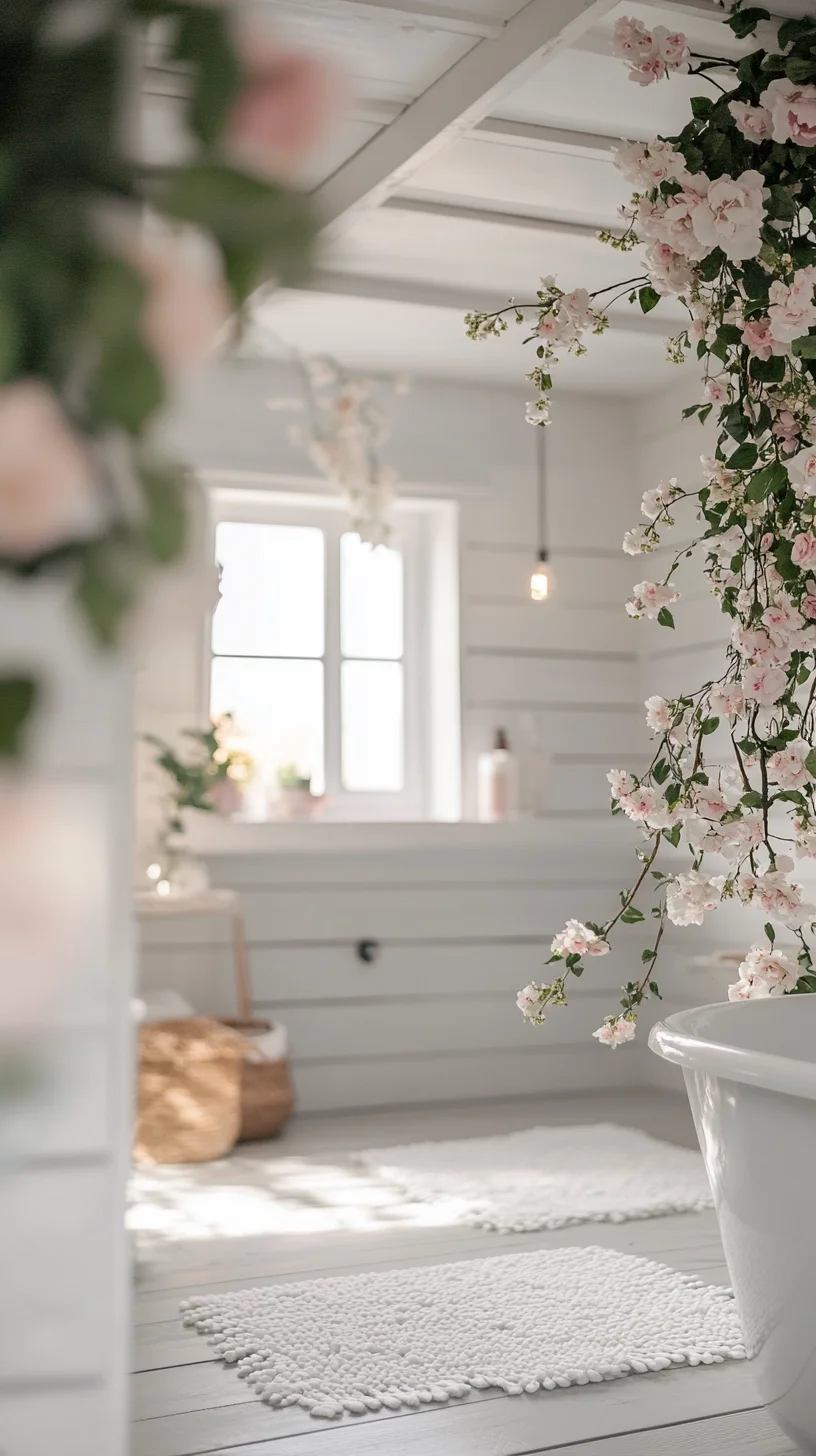 Transform Your Bathroom into a Serene Oasis with Floral Elegance