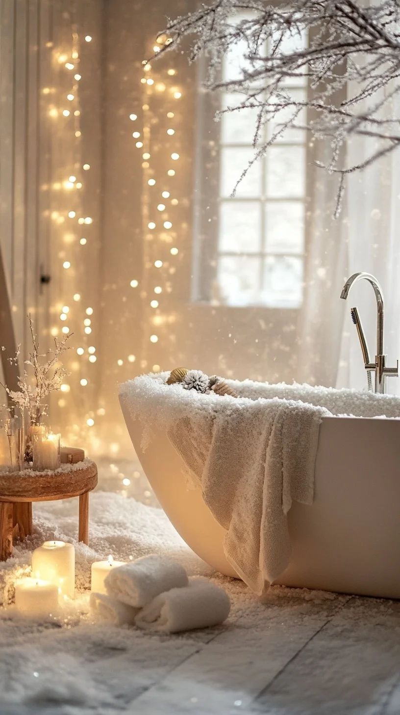 Transform Your Bathroom into a Winter Wonderland Retreat