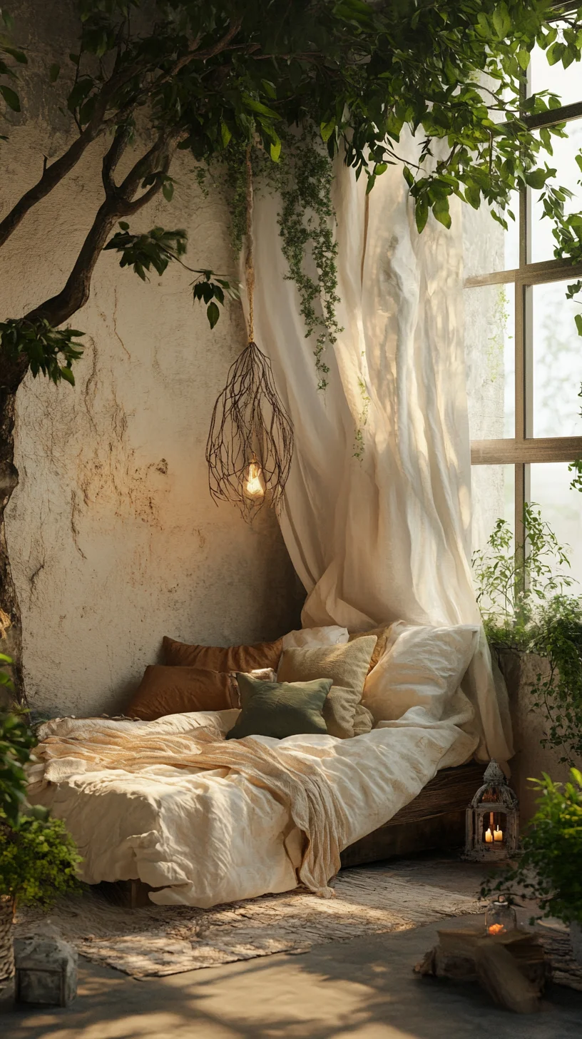 Transform Your Space: Embrace a Serene Nature-Inspired Bedroom Oasis