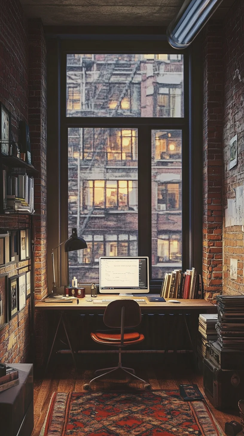 Transform Your Space: Embrace Cozy Industrial Chic for Your Home Office