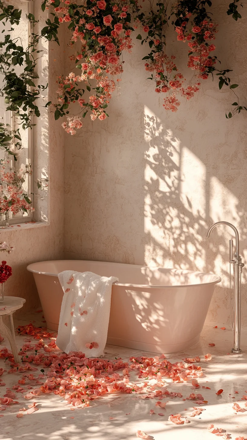 Transform Your Space: Embrace Floral Elegance for a Blissful Bathroom Retreat