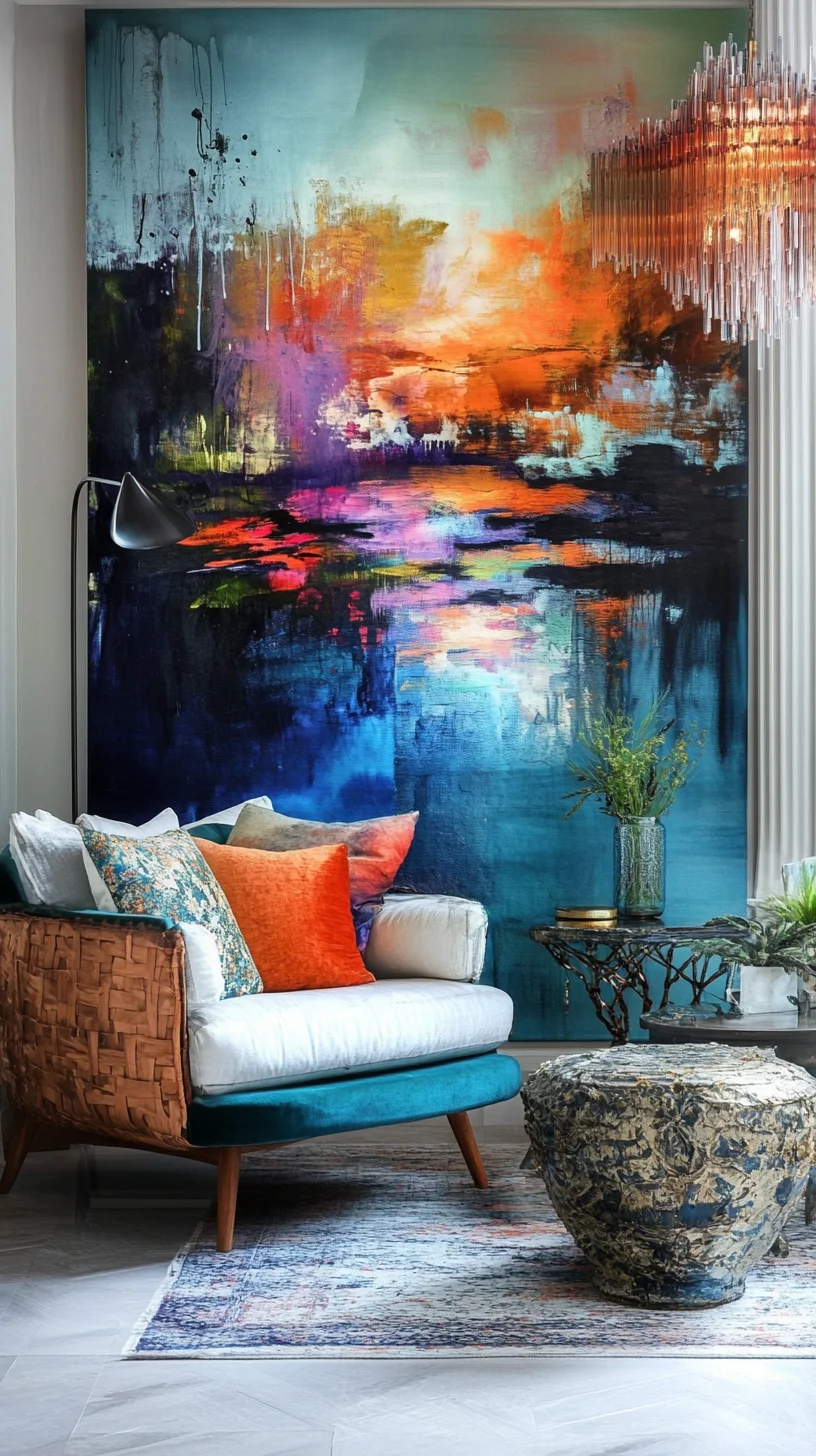 Transform Your Space: Embrace Vibrant Art-Inspired Decor for a Bohemian Vibe