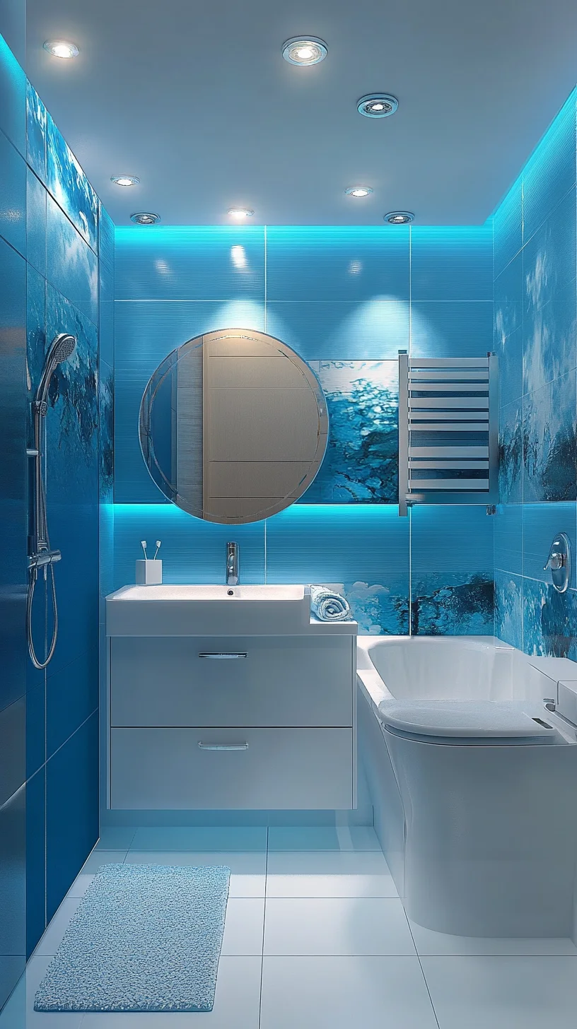 Transform Your Space with a Tranquil Ocean-Inspired Bathroom Aesthetic