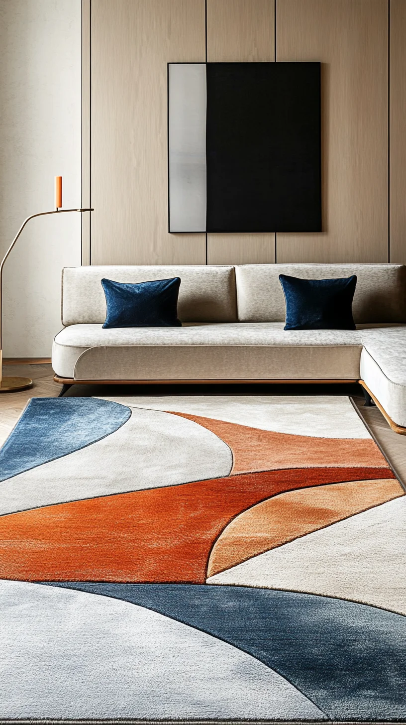 Transform Your Space with Modern Abstract Rugs: Elevate Any Room’s Aesthetic