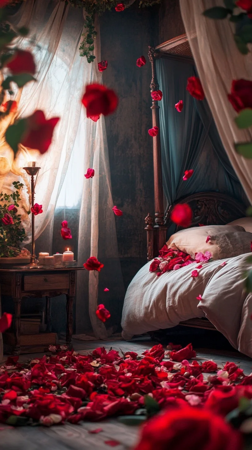 Transform Your Space with Romantic Rose Petal Elegance