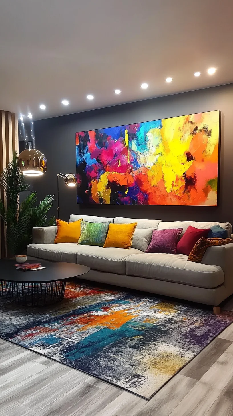 Transform Your Space with Vibrant Colorful Accents for a Modern Chic Atmosphere