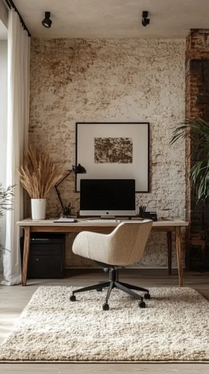 Transform Your Workspace: Cozy Minimalism That Fuels Productivity