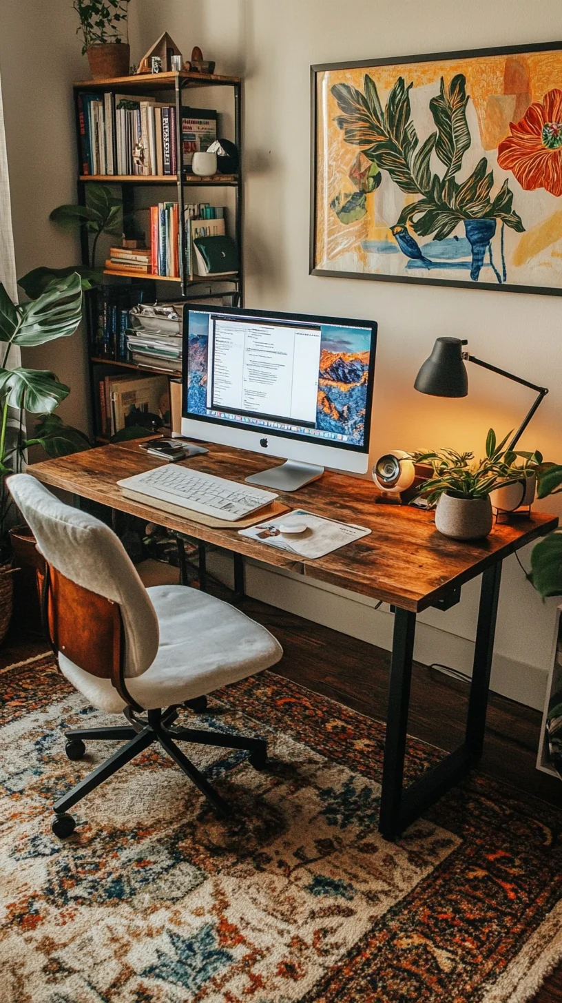 Transform Your Workspace: Elegant and Cozy Home Office Inspiration