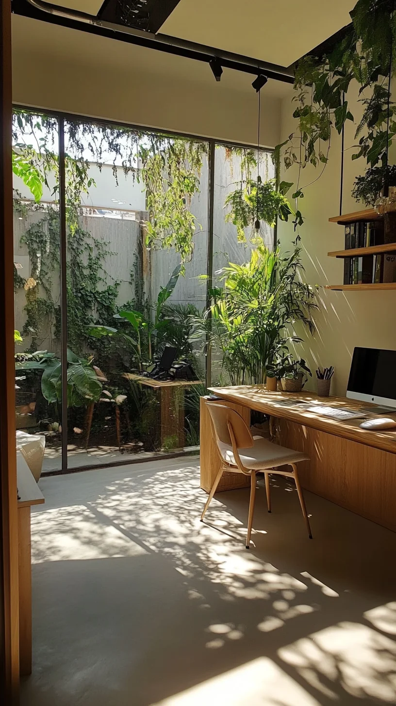 Transform Your Workspace: Embrace Nature with a Lush Indoor Garden