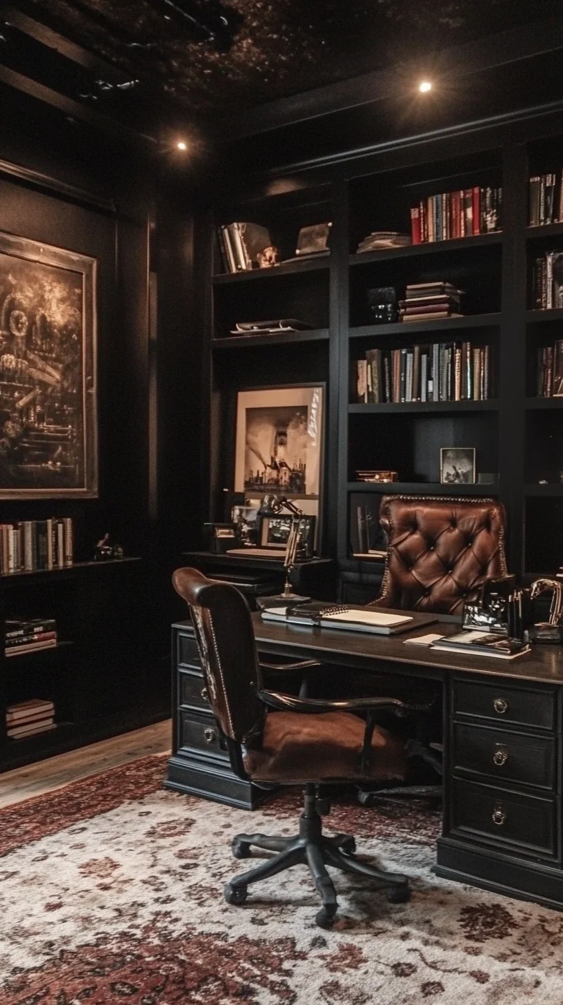 Transform Your Workspace: Embrace the Timeless Elegance of Dark Academia