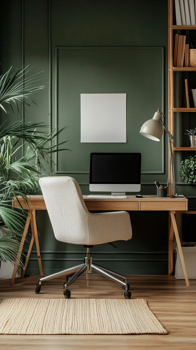 Transform Your Workspace: Stylish and Cozy Home Office Inspiration